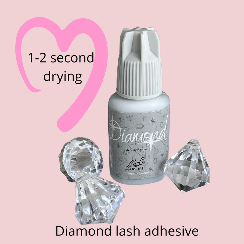 1-2 Second Diamond Adhesive Eyelash Extension Glue (5ml) – Kolybel